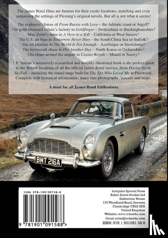 Sperati, J P - James Bond on Location Volume 2
