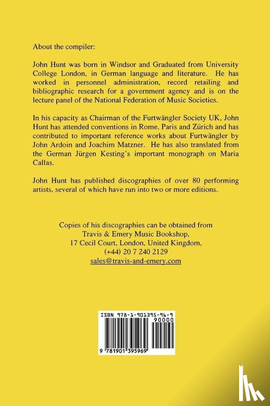 Hunt, John - Mezzo and Contraltos