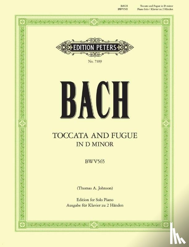Bach, Johann Sebastian - Toccata und Fuge d-Moll BWV 565