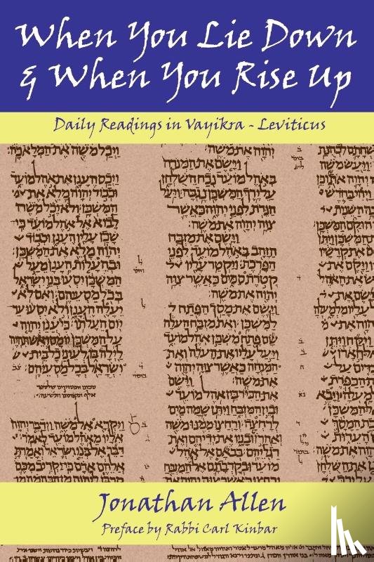 Allen, Jonathan - When You Lie Down and When You Rise Up - Leviticus