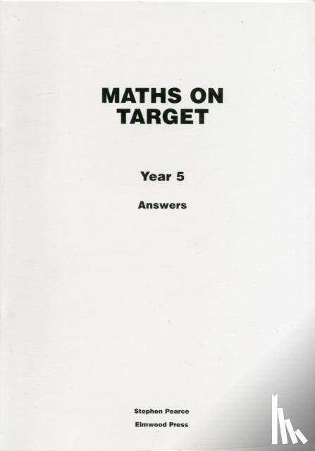 Pearce, Stephen - Maths on Target Year 5 Answers