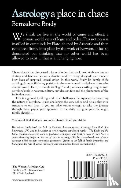 Brady, Bernadette - Astrology - a Place in Chaos