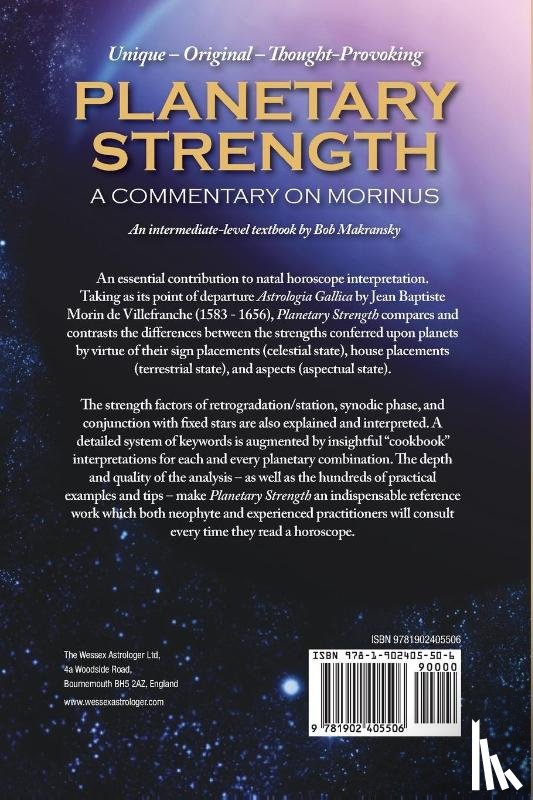 Makransky, Bob - Planetary Strength: A Commentary on Morinus