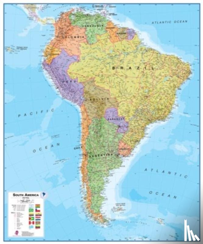  - America south laminated