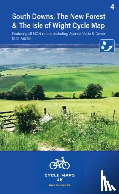  - South Downs, The New Forest, and The Isle of Wight Cycle Map 4