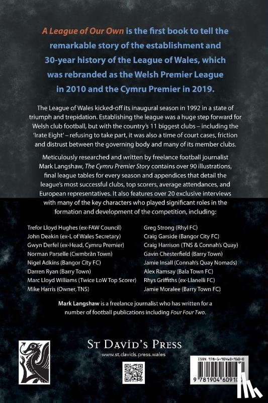 Langshaw, Mark - A League of Our Own