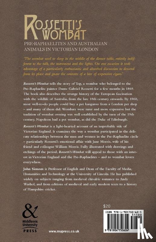 Simons, John - Rossetti's Wombat