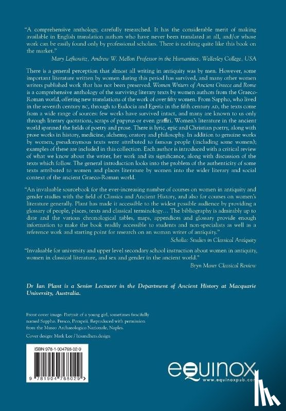  - Women Writers of Ancient Greece and Rome