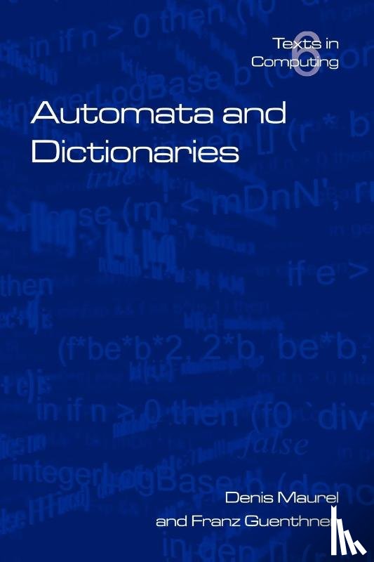 Maurel, Denis, Guenthner, Franz - Automata and Dictionaries