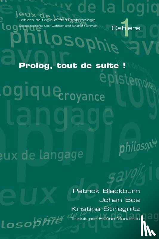 Blackburn, Patrick, Bos, Johan, Streignitz, Kristina - Prolog, Tout De Suite!