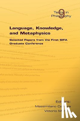  - Language, Knowledge and Metaphysics