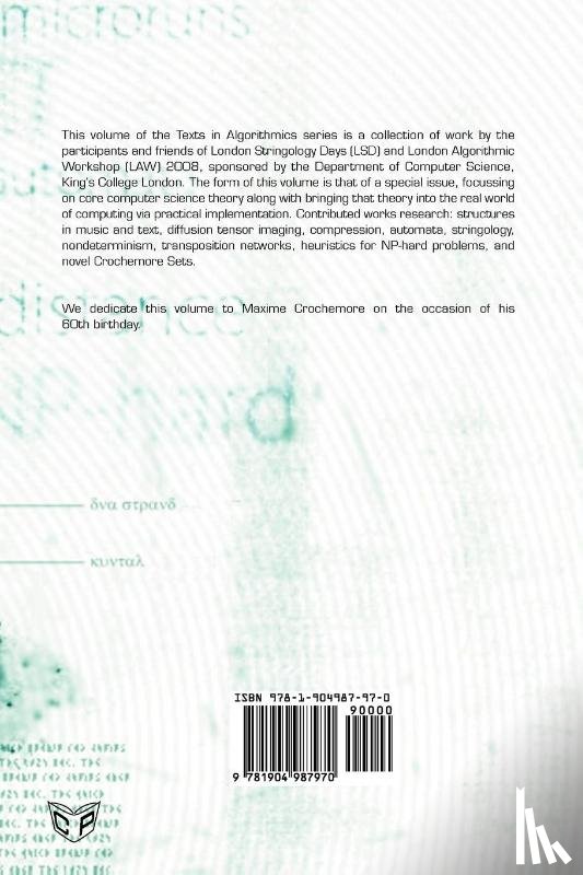  - London Algorithmics, 2008: Theory and Practice