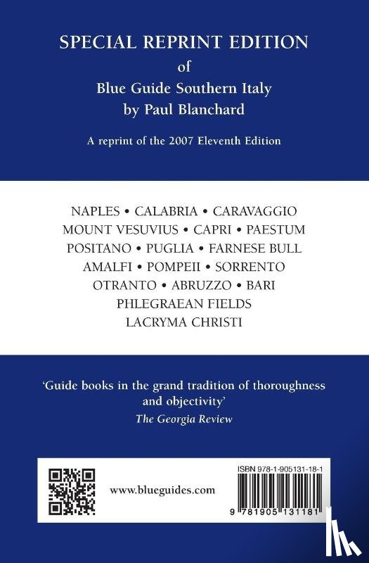 Blanchard, Paul - Blue Guide Southern Italy