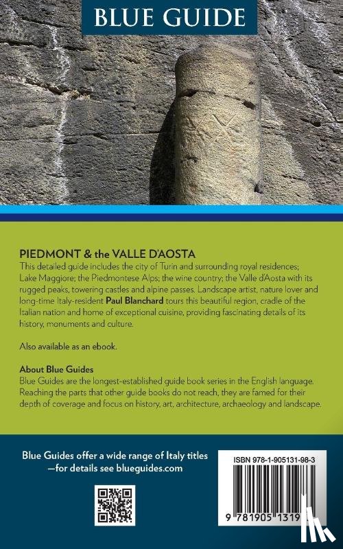Blanchard, Paul - Blue Guide Piedmont & the Valle d'Aosta