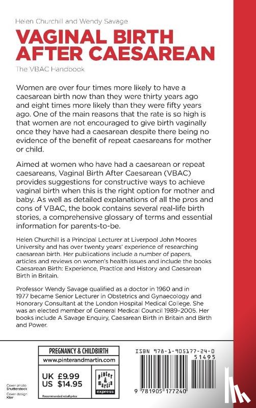 Churchill, Helen, Savage, Wendy - Vaginal Birth After Caesarean