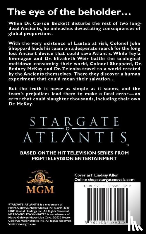 Whitelaw, Sonny, Christensen, Beth - Stargate Atlantis: Exogenesis