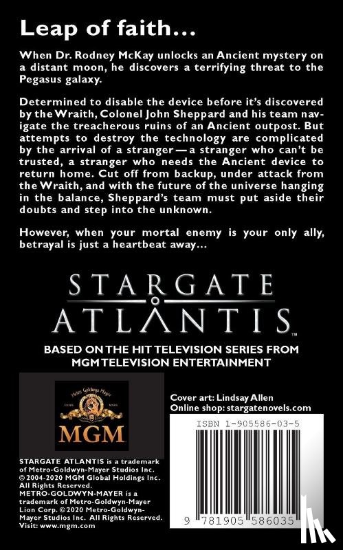 Wells, Martha - Stargate Atlantis: Entanglement