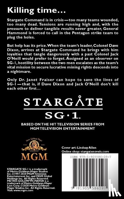 Miller, Karen - Stargate SG-1: Do No Harm