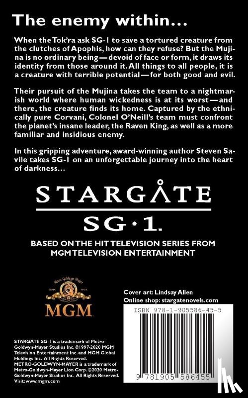 Savile, Steven - Stargate SG-1: Power Behind the Throne