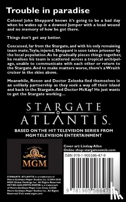 Graham, Jo - Stargate Atlantis: Death Game