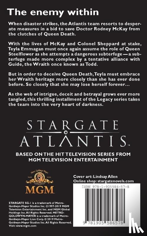 Graham, Jo - STARGATE ATLANTIS The Furies (Legacy book 4)