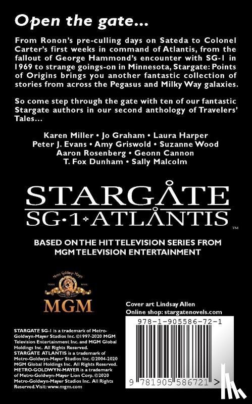  - STARGATE SG-1 ATLANTIS Points of Origin