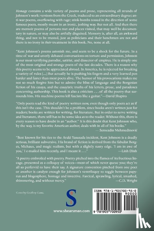 Johnson, Kent - Homage to the Last Avant-Garde