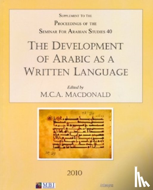  - The Development of Arabic as a Written Language
