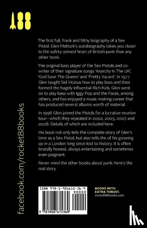 Matlock, Glen - I Was A Teenage Sex Pistol