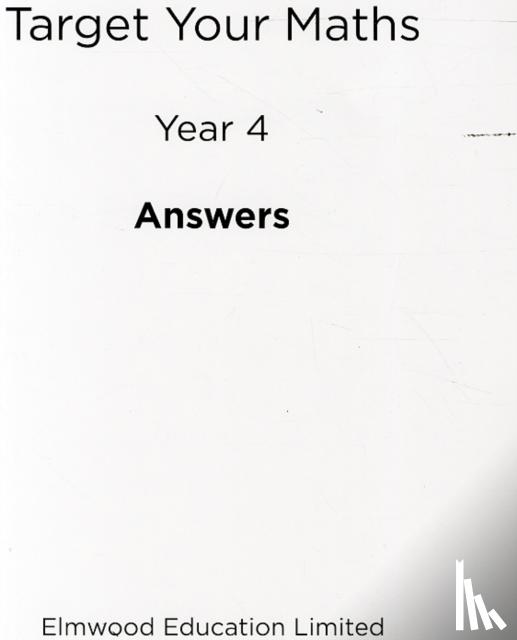 Pearce, Stephen - Target Your Maths Year 4 Answer Book