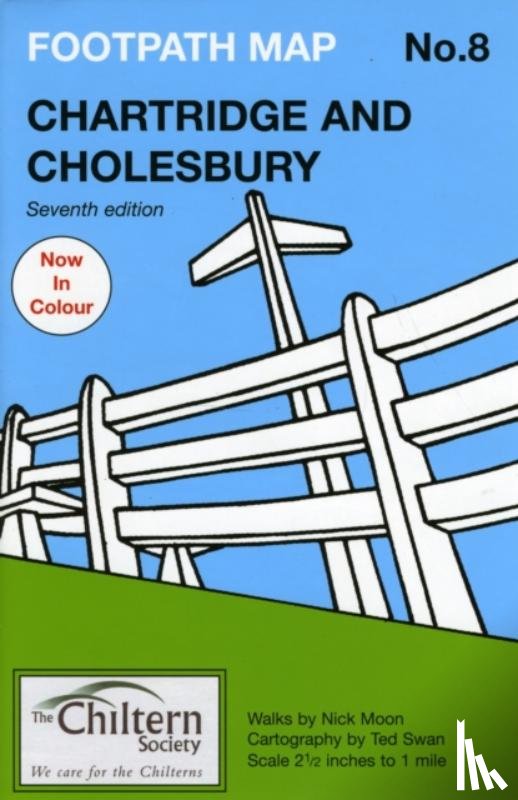 Moon, Nick - Chiltern Society Footpath Map No. 8 - Chartridge and Cholesbury