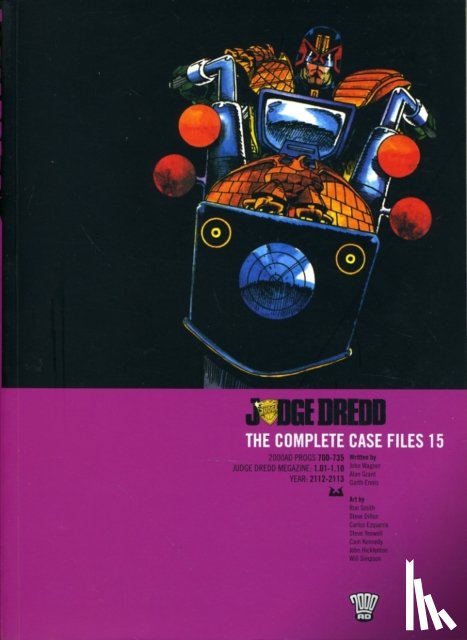 Wagner, John, Ennis, Garth - Judge Dredd: The Complete Case Files 15
