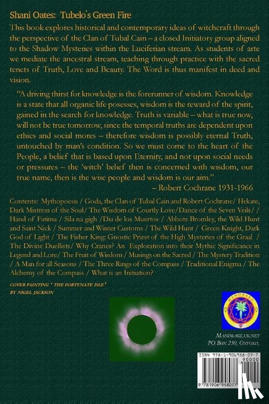 Oates, Shani - Tubelo's Green Fire
