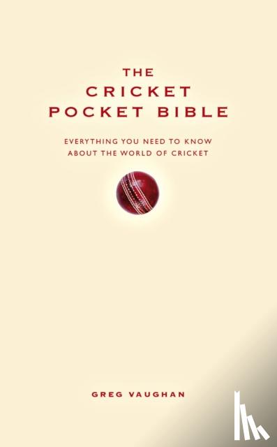 Vaughan, Greg - Cricket Pocket Bible