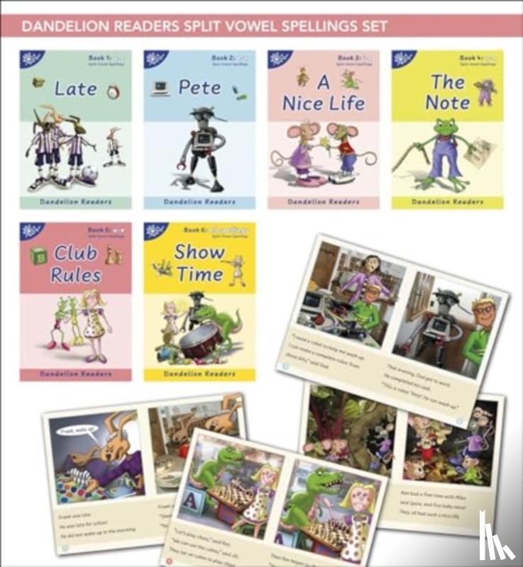 Phonic Books - Phonic Books Dandelion Readers Split Vowel Spellings