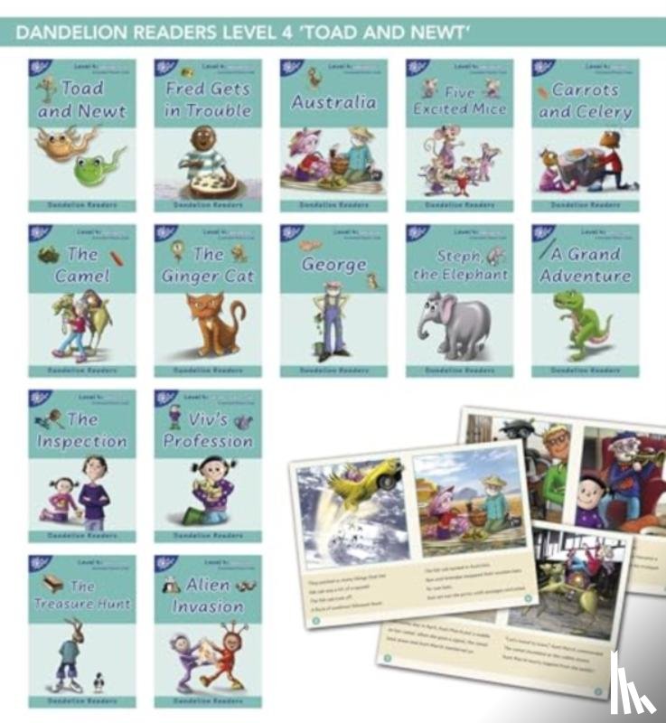 Phonic Books - Phonic Books Dandelion Readers Vowel Spellings Level 4 (Alternative spellings for vowels and consonants, alternative sounds for the spellings 'c' and 'g')