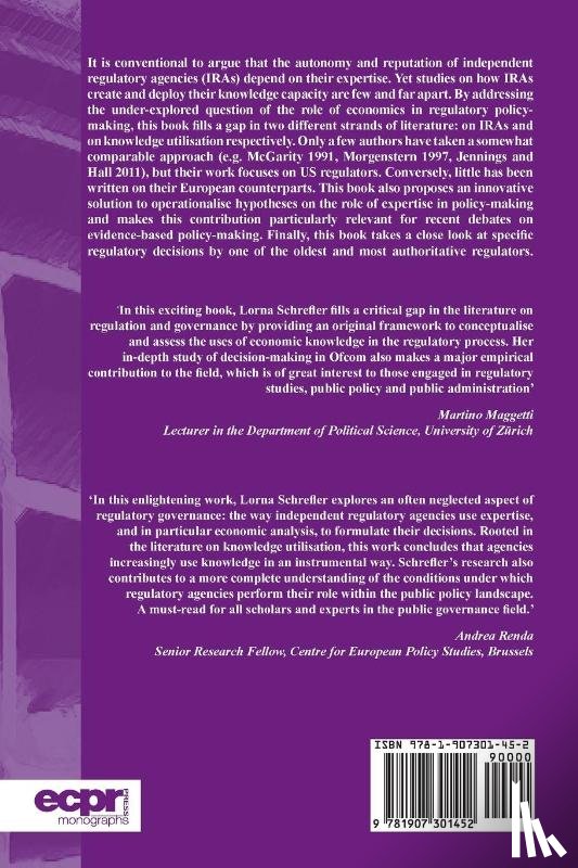 Schrefler, Lorna S - Economic Knowledge in Regulation