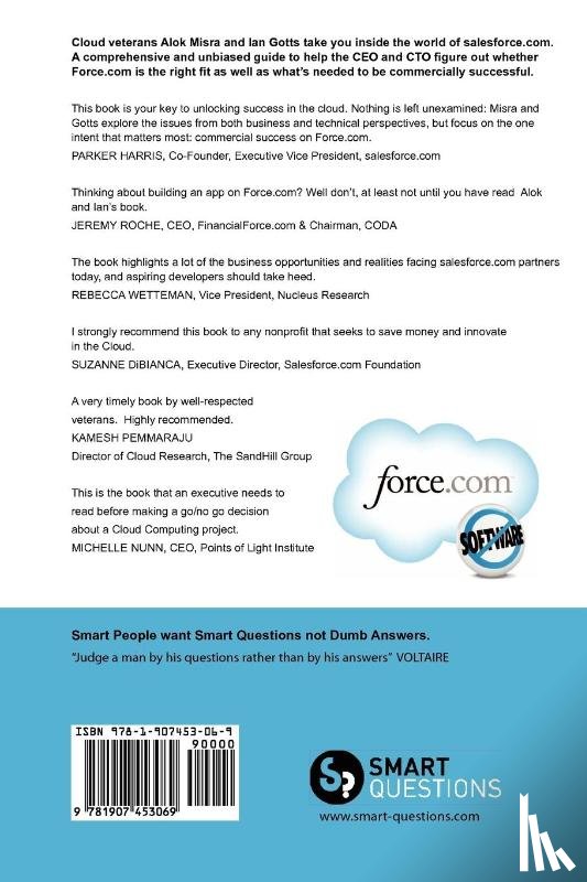Misra, Alok (CEO, Gotts, Ian - Thinking Of... Force.com as Your Key to the Cloud Kingdom? Ask the Smart Questions