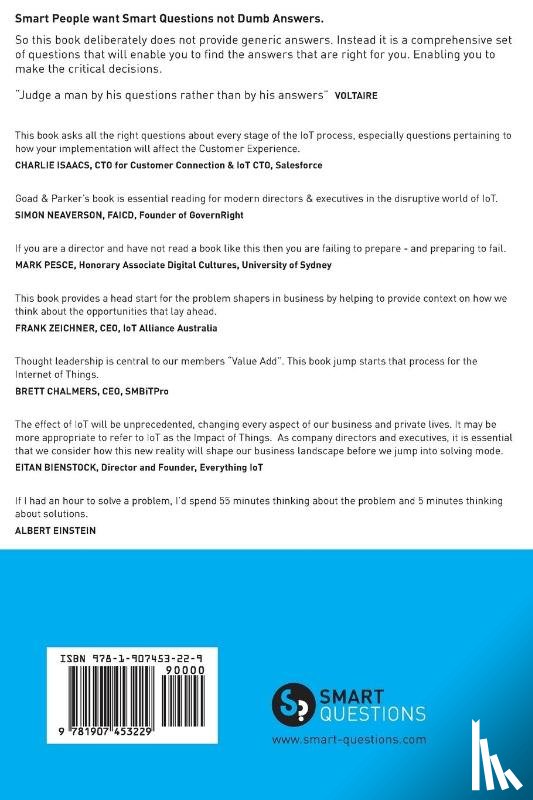 Parker, Stephen Jk, Goad, David - Thinking of... The Internet of Things from the Director's Perspective? Ask the Smart Questions