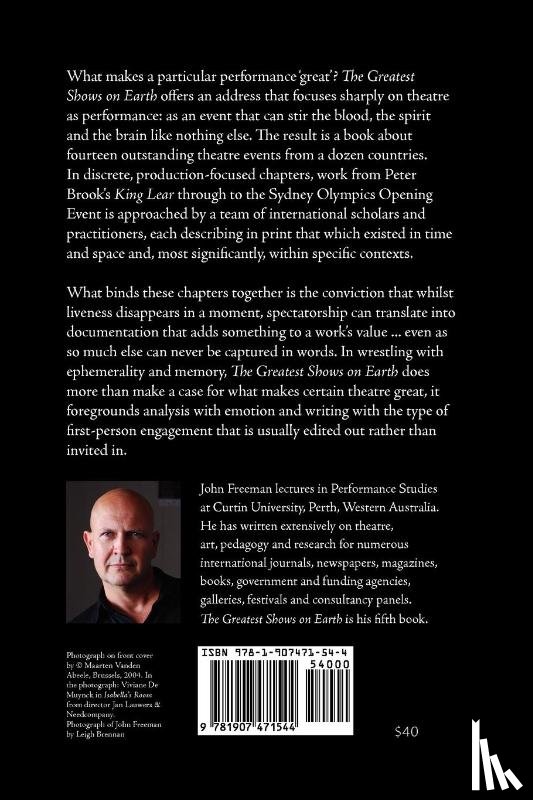 Freeman, John - Greatest Shows on Earth