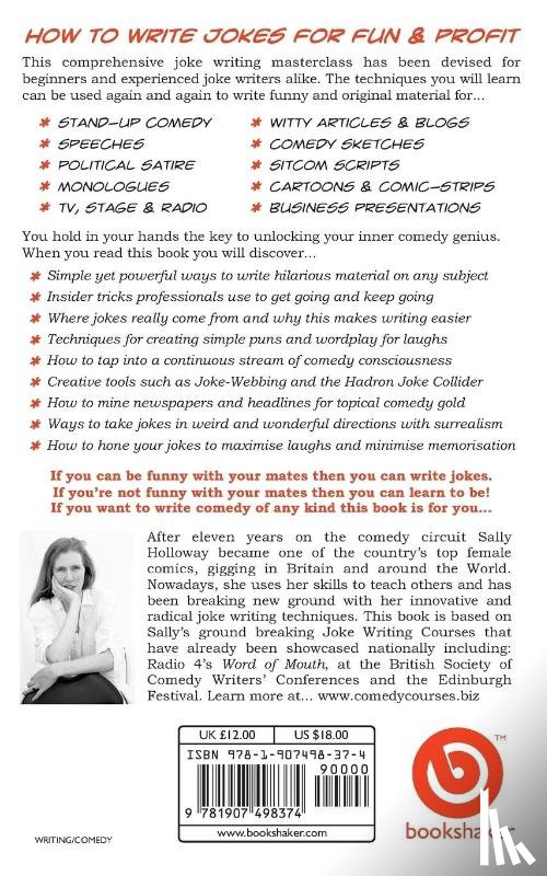 Holloway, Sally - The Serious Guide to Joke Writing
