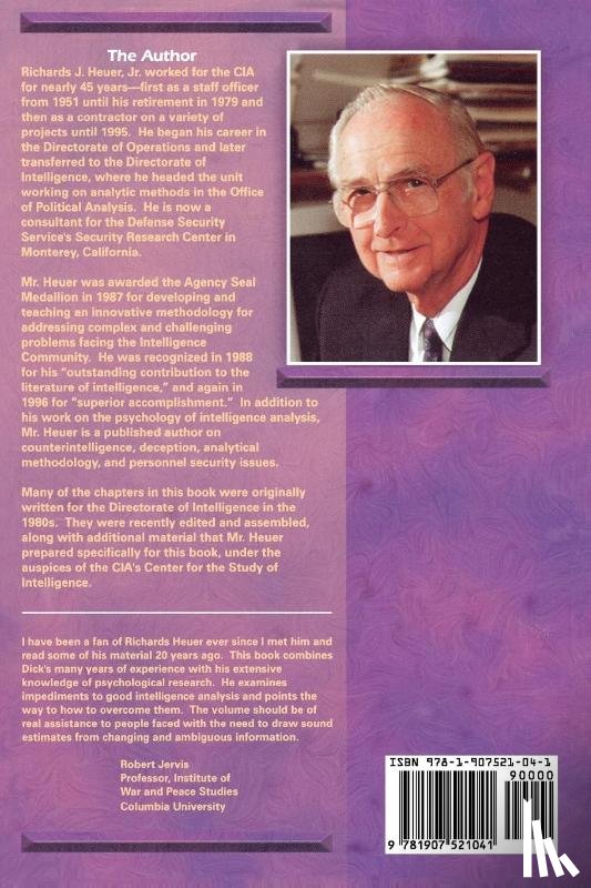 Heuer, Richard J. - The Psychology of Intelligence Analysis