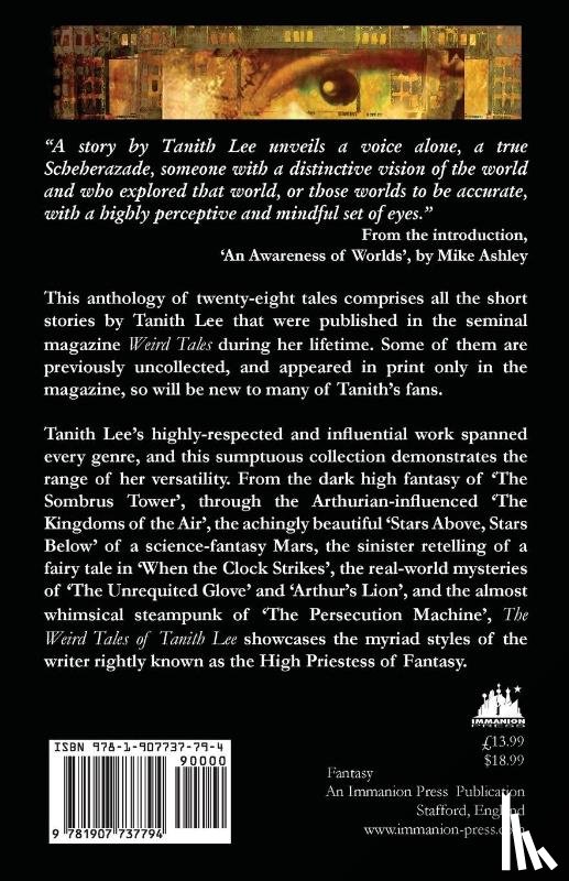 Lee, Tanith - The Weird Tales of Tanith Lee