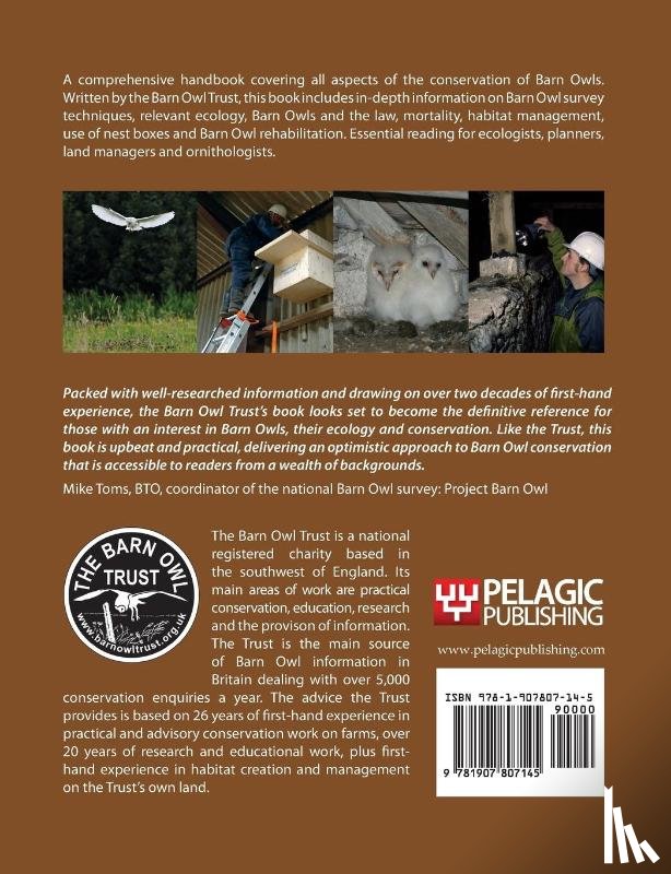Barn Owl Trust - Barn Owl Conservation Handbook