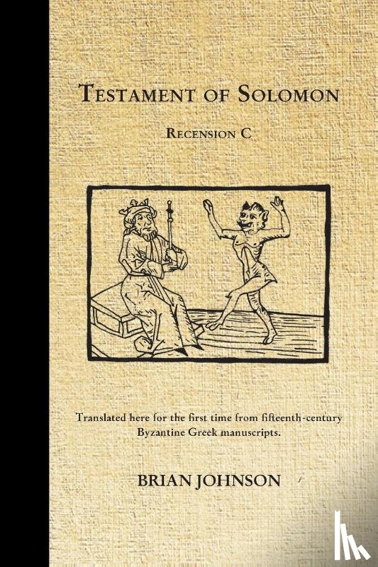 Johnson, Brian (Micron Technology Inc Boise Id) - The Testament of Solomon