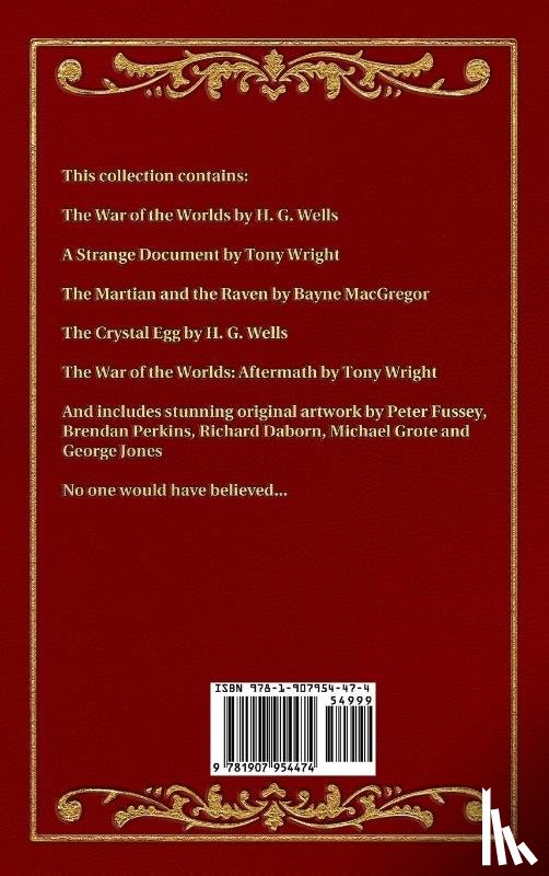 Wells, H G, Wright, Formerly Chief Scientist Tony (MP for Cannock Chase and Chairman of the Public Administration Committee in the House of Commons UK), MacGregor, Bayne - The War of the Worlds Collection