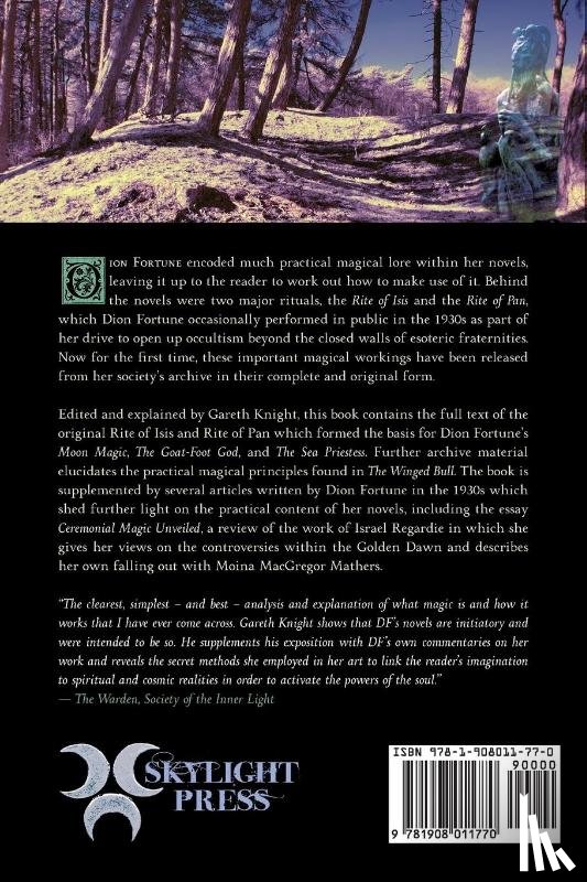 Knight, Gareth, Fortune, Dion - Dion Fortune's Rites of Isis and of Pan