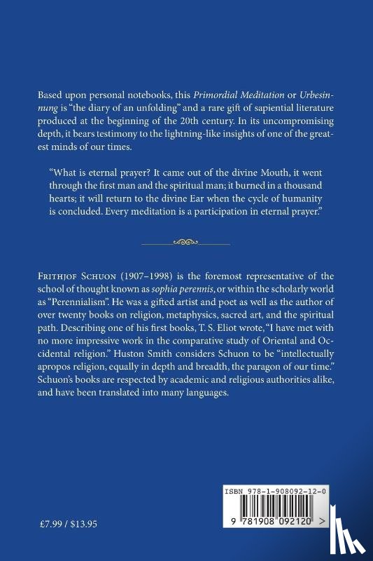 Schuon, Frithjof - Primordial Meditation