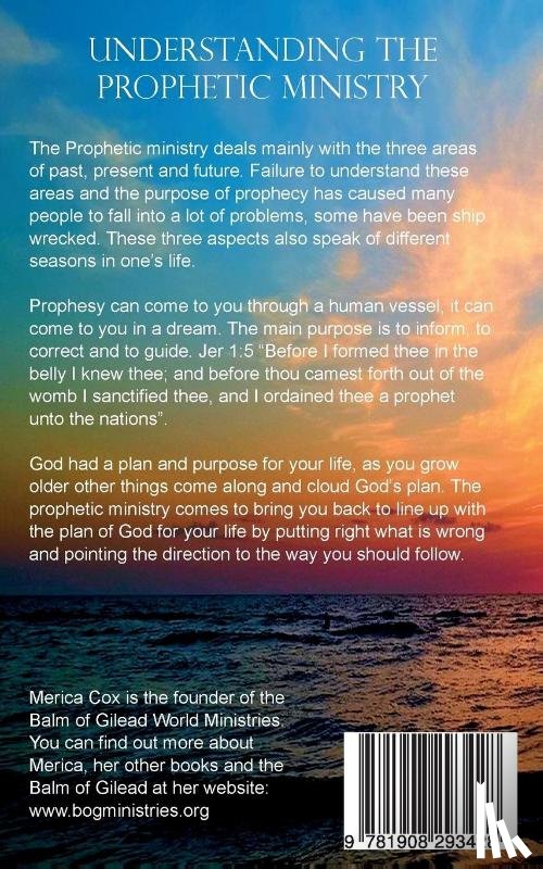 Cox, Merica - Understanding the Prophetic Ministry