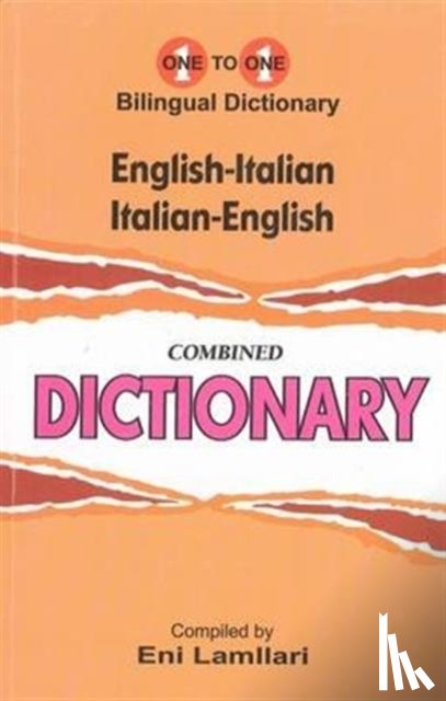 Lamllari, E - English-Italian & Italian-English One-to-One Dictionary